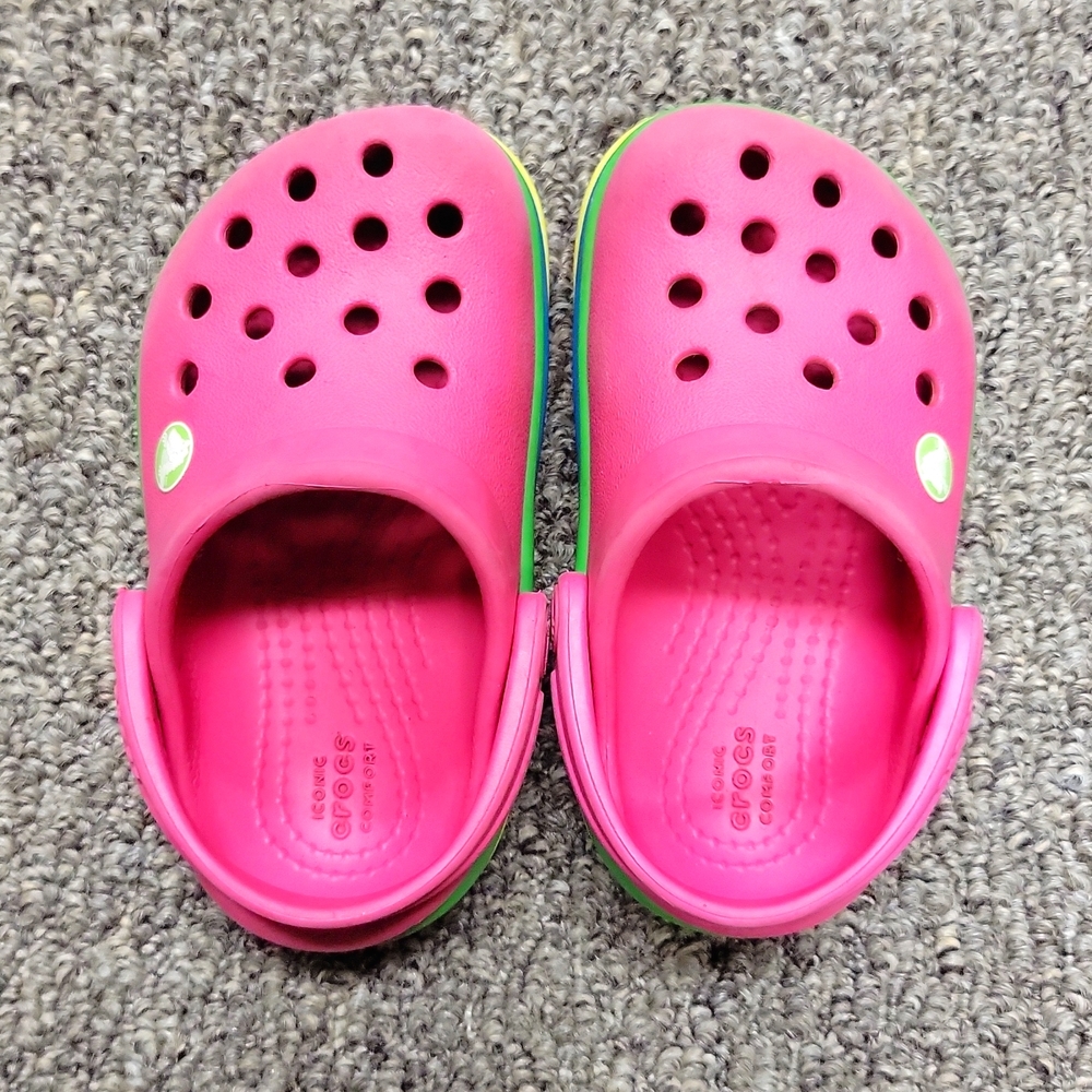 Striped CROCS